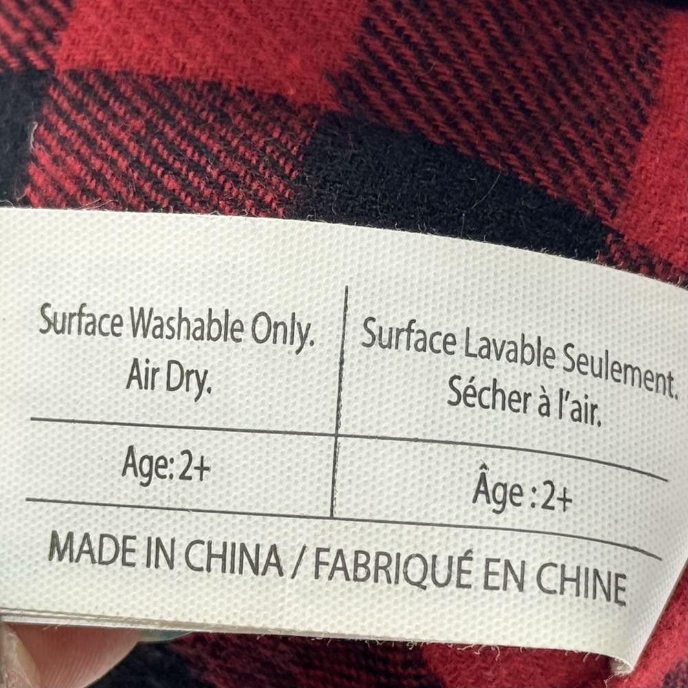 New Disney Mickey Mouse X AE American Eagle Special‎ Edition Buffalo Plaid Plush - Picture 9 of 11